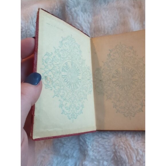 Enoch Arden And Maud Alfred Lord Tennyson Red Leather Putnams Sons Ariel Booklet - Picture 4 of 15